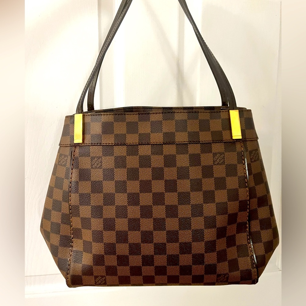 Authentic Louis Vuitton Damier Marleborne PM Ebenne